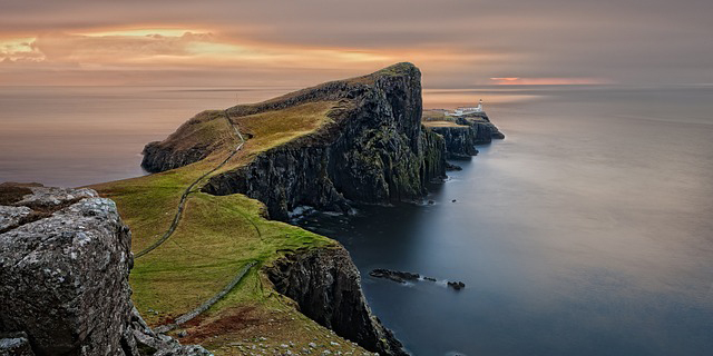 Rugged, beautiful Scottish coastline